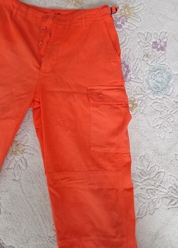 36 Beden turuncu Renk Pantolon