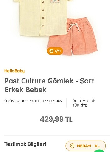 Erkek bebek takım 