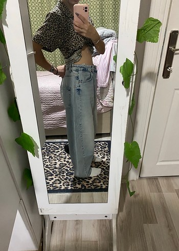 Diğer Bershka muadili baggy jean