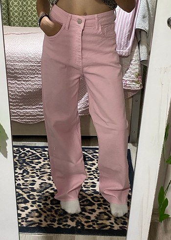 Diğer Toz pembe pantalon