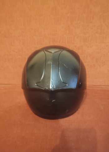 Siyah Buckled Grunge Punk Motosiklet Kaskı - Görsel 3