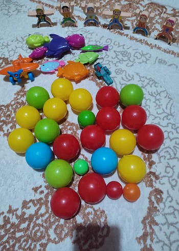 Renkli Plastik Deniz ve Figür Oyuncakları - Görsel 5