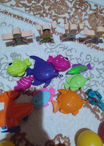 Renkli Plastik Deniz ve Figür Oyuncakları - Görsel 4