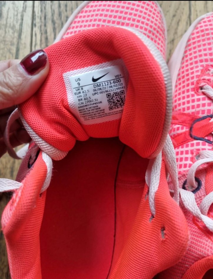 Pembe Baskılı Bağcıklı Basketbol Ayakkabısı - Görsel 3