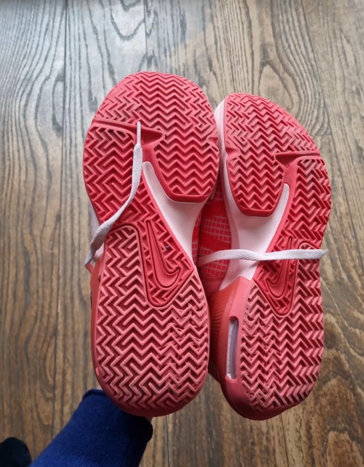 Pembe Baskılı Bağcıklı Basketbol Ayakkabısı - Görsel 4