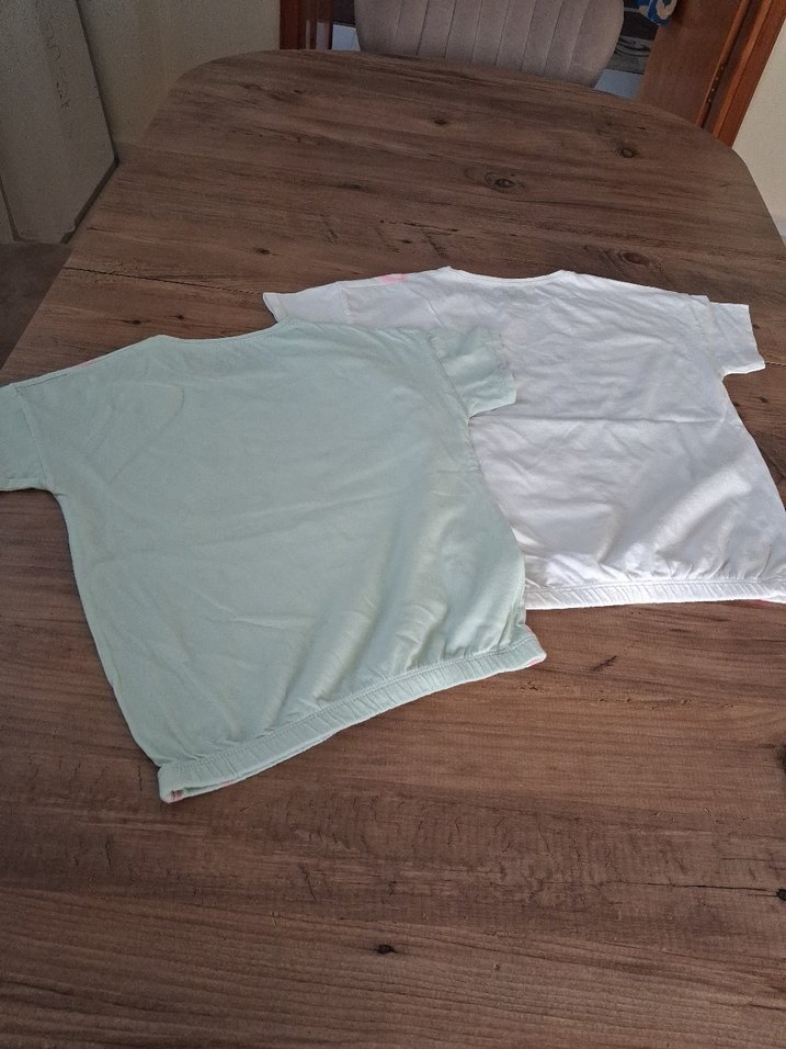 Kız Çocuk Kelebek Desenli  Desen Tişört - Görsel 4