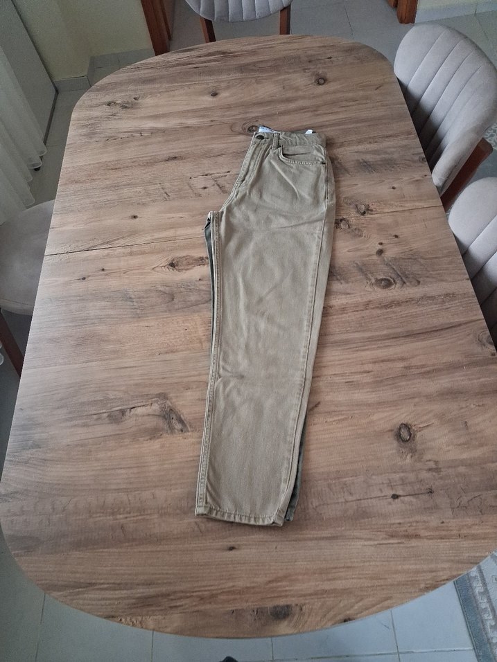 çift renkli bagy jean - Görsel 3