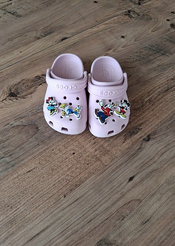 Kız Çocuk Pembe Kayışlı Terlik - Görsel 2