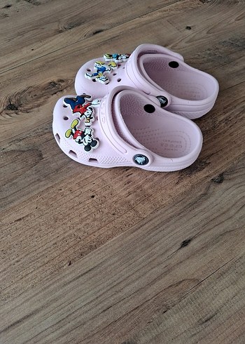 Kız Çocuk Pembe Kayışlı Terlik - Görsel 3