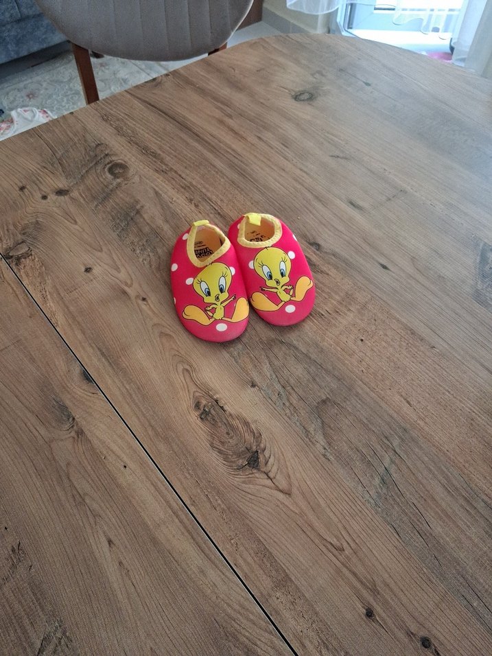 Tweety Baskılı Kız Çocuk plaj ayakkabısı - Görsel 3
