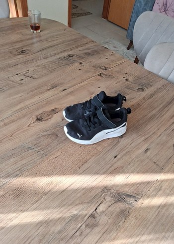 Erkek Çocuk Siyah Spor Ayakkabıpuma - Görsel 8