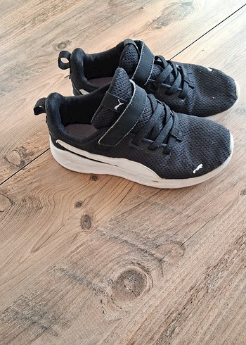 Erkek Çocuk Siyah Spor Ayakkabıpuma - Görsel 7