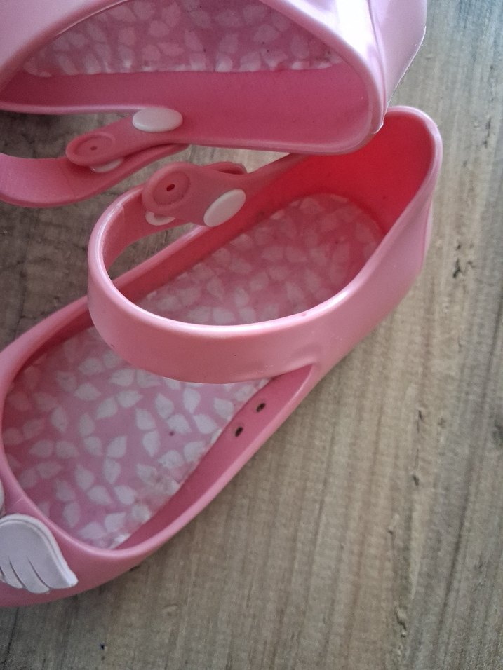 Pembe Fiyonklu Kız sandalet - Görsel 3