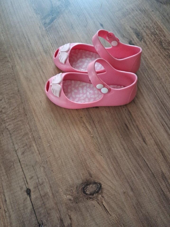 Pembe Fiyonklu Kız sandalet - Görsel 5