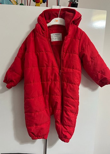 Kız Bebek Kırmızı astronot tulum - Görsel 5