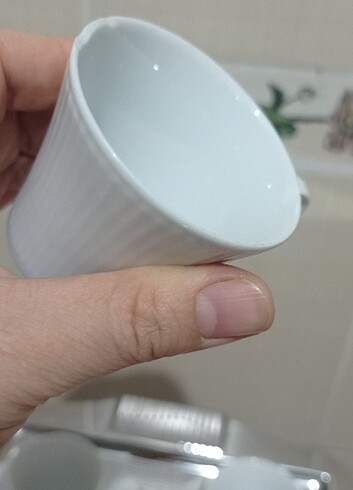  Beden beyaz Renk Kütahya porselen 4 kişilik 