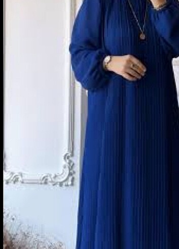 Astarlı şifon elbise 