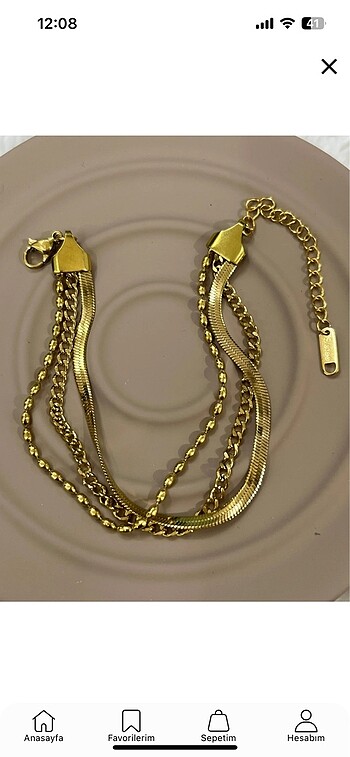 stainless steel bileklik