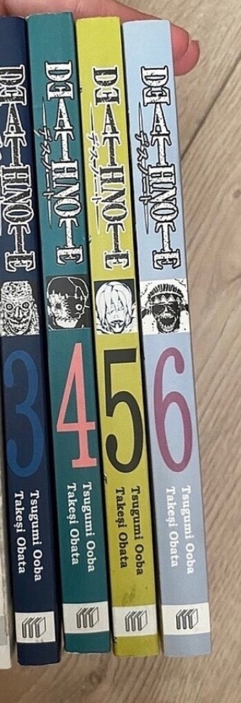 Death note manga 3-4-5-6