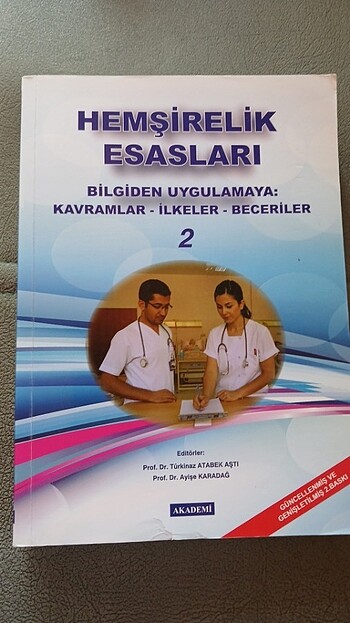 Akademi yayınları hemşirelik esasları 2 