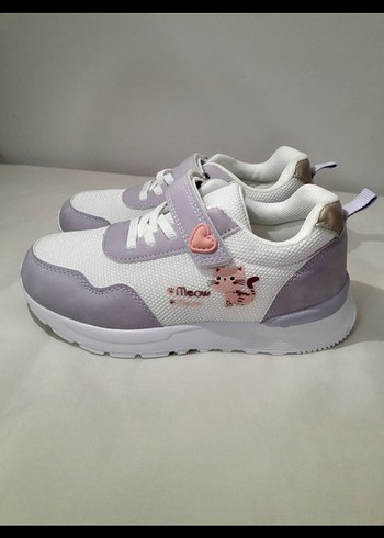 kinetix Kız Çocuk Beyaz ve Pastel Sneaker