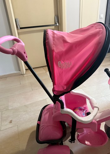 Beden pembe Renk Pembe Panda Figürlü Çocuk Üç Tekerlekli Bisiklet