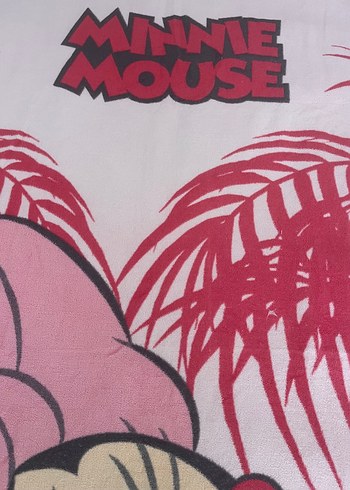 Diğer Minnie Mouse plaj havlusu