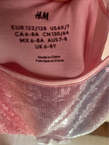 7 Yaş Beden H&M özel gün elbisesi