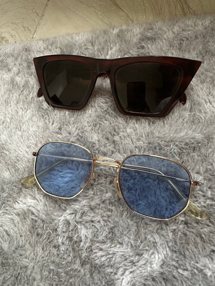 Kahverengi ve Gri Kadın Gözlük Seti - Görsel 2