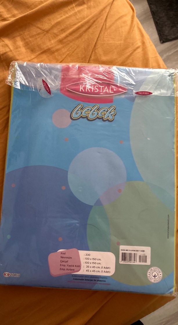 Bebek için yeşil baskılı uyku seti - Görsel 2