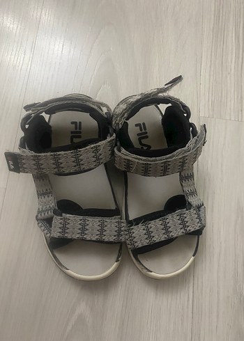 Gri desenli Erkek Çocuk Sandalet