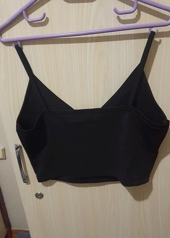 Siyah Midi Street Wear Sporcu Sütyeni - Görsel 3