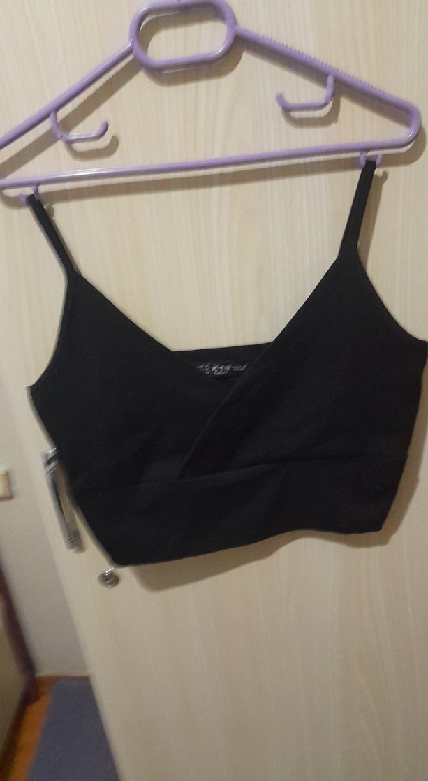 Siyah Midi Street Wear Sporcu Sütyeni - Görsel 2