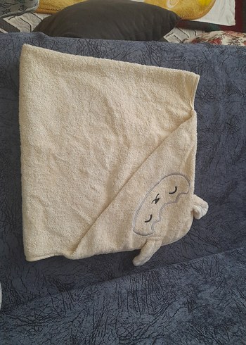 krem Çocuk Battaniyesi, Yumuşak Kumaş - Görsel 2