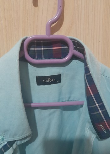 Tudors marka Mavi Uzun Kollu Erkek Gömlek - Görsel 3