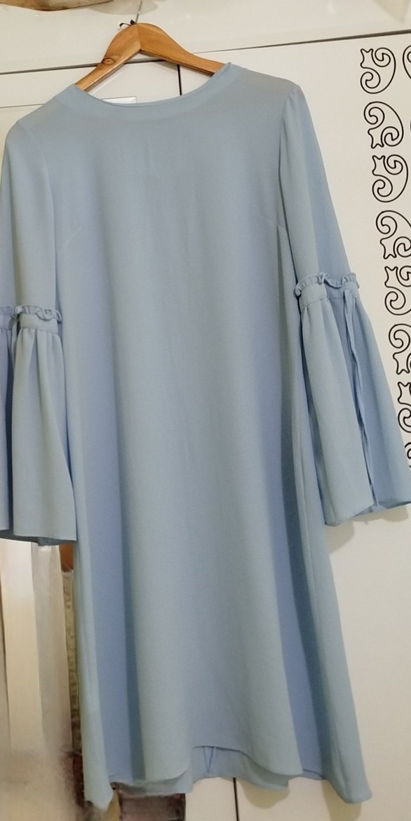 Diğer Mavi Uzun Kollu  Tunik - Görsel 2