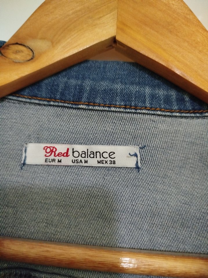 Kadın Mavi Denim Ceket Düğmeli - Görsel 3