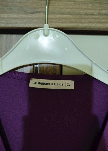 Mor V Yaka Kadın Yelek - Görsel 7