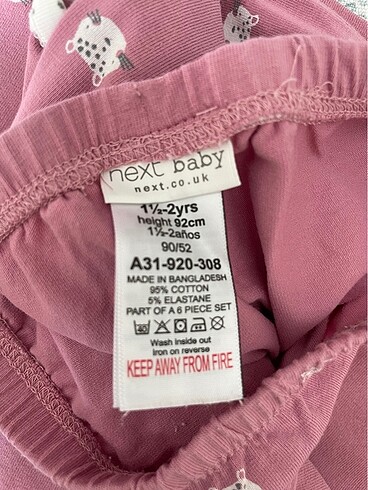Next Next pijama takımı