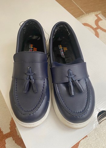 Lacivert  Erkek Çocuk Püsküllü Günlük Ayakkabı - Görsel 2