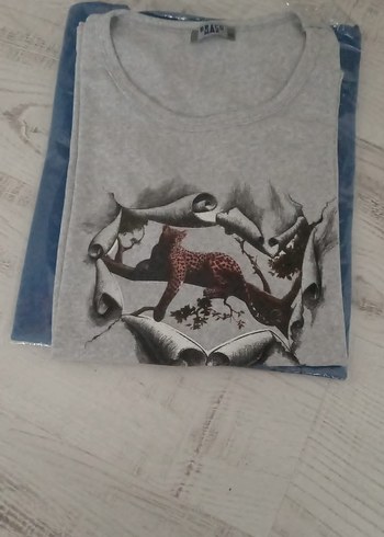 Bohem Tarzı Desenli Gri Kedi Kıyafeti 3 adet - Görsel 3