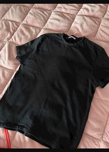 Orjinal Zara Siyah Erkek Kısa Kollu Tişört - Görsel 4