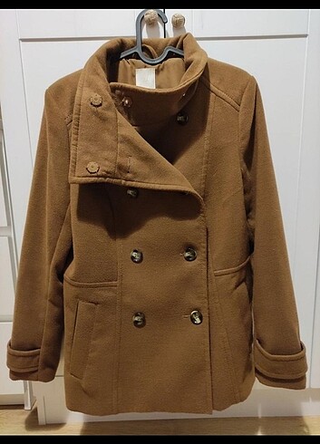 40 Beden camel Renk H&M kaban