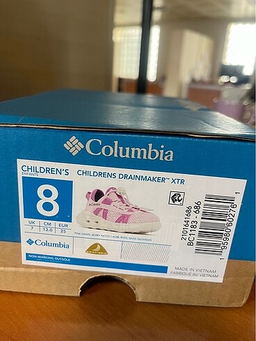25 Beden Columbia kız çocuk ayakkabı