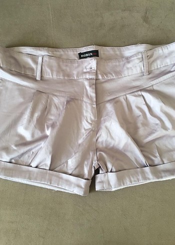 Gri Mini Şort - Görsel 3