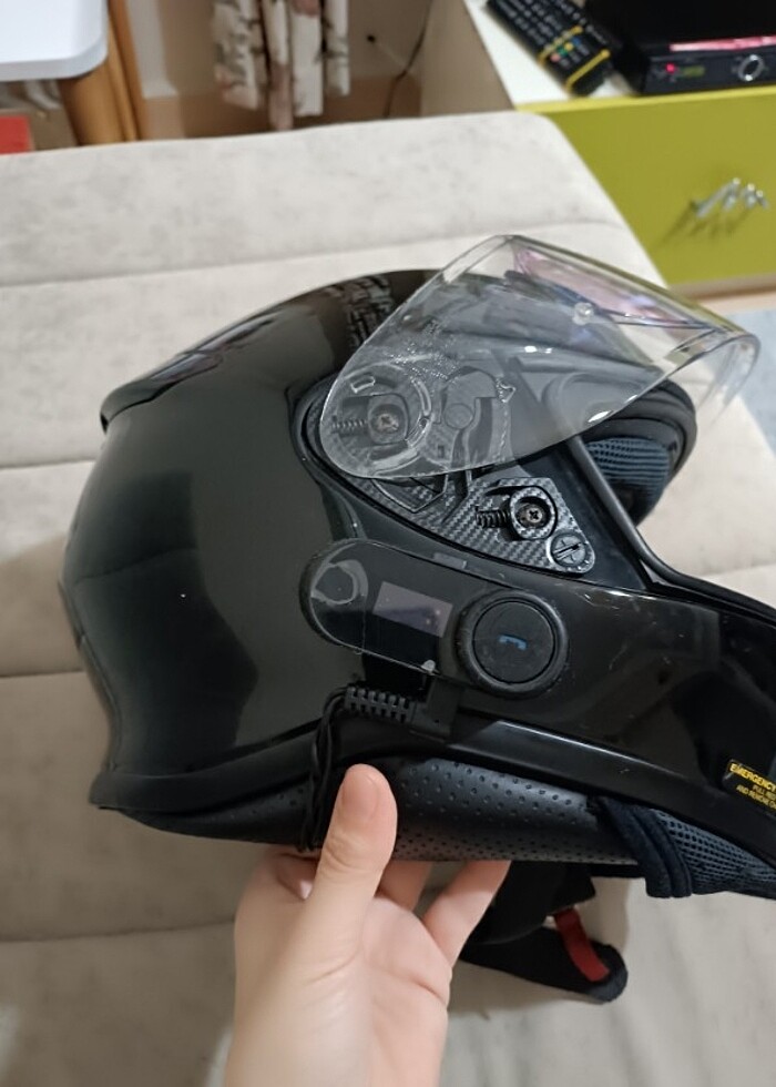 Shoei M beden Motosiklet kaskı - Görsel 3