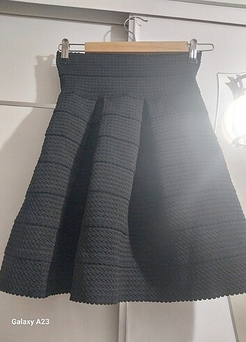 H&m Pileli Mini etek
