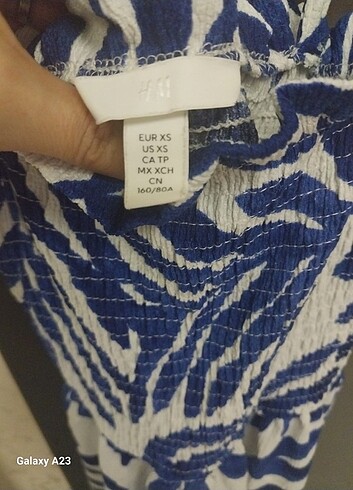 H&M H&m uzun elbise