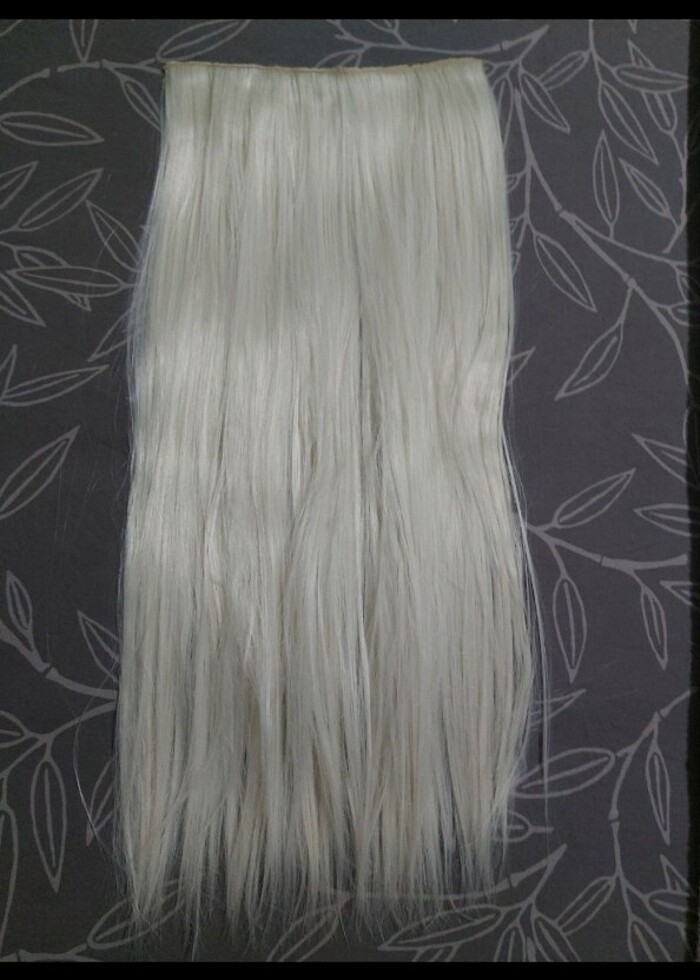 Yarım ay peruk platin - Görsel 3