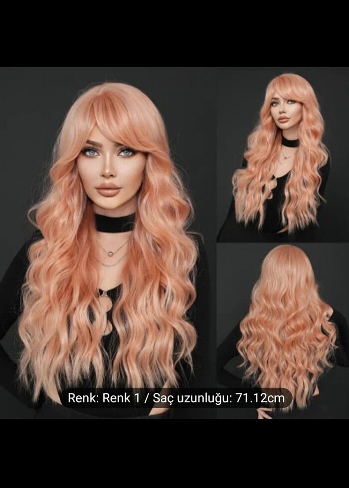 Sentetik peruk - Görsel 2